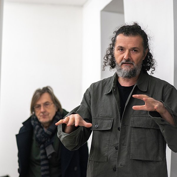 20-11-25&nbsp;: Dan Vezentan pour le Vernissage du parcours d’arts-visuels à la Galerie-Boquet